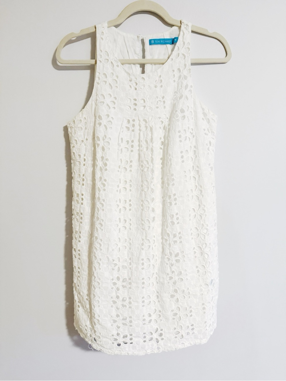 Tori Richard - White Eyelet Dress